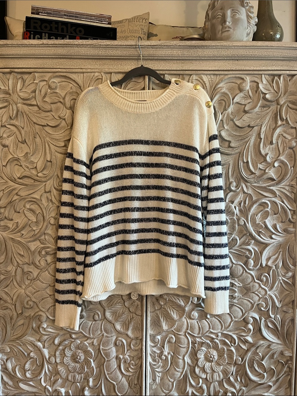 J. Crew Cotton/ Linen Blend Sweater
